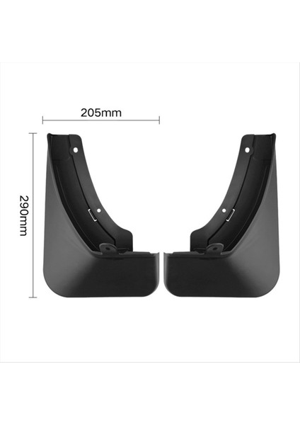Araba Çamur Kanatları Çamurluk Çamur Koruyucusu Flep Flap Flaps Hyundai Için Aksesuarlar Santa Fe 2023-2024 (Yurt Dışından) indirimleri