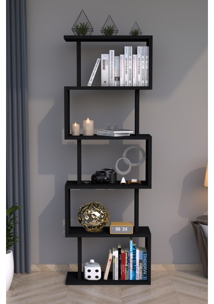 Zero Dekoratif Kitaplık Siyah fiyatları