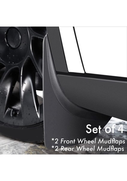 Tesla Için Çamurluklar Model Y 2021-2025 Araba Tekerlek Çamur Fleps Sıçramaları Gitçeler Çamurlular Ön Arka Çamurluk Koruyucu Otomatik Parçalar (Yurt Dışından) modelleri