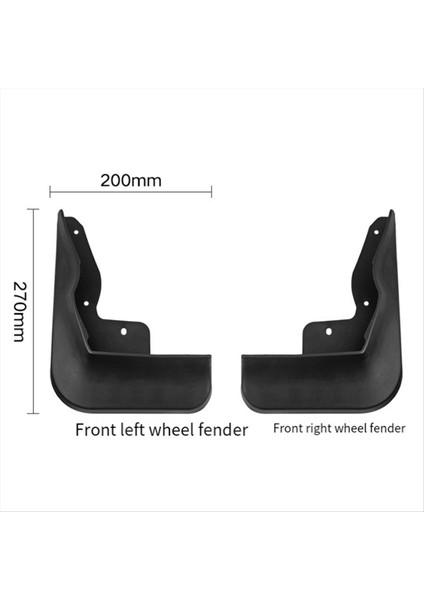 Byd Atto3 Ev Için Araba Çamurlukları 2018-2019 Çamurluk Çamur Koruma Flep Splash Flaps Çamur Varlık Aksesuarları (Yurt Dışından) modelleri