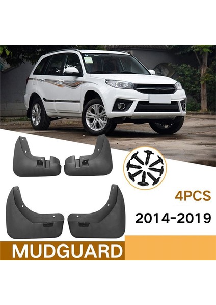 Chery Tiger Tiggo3 2014-2019 Çamurluk Çamur Guard Flep Splash Flaps Mudflapor Aksesuarları (Yurt Dışından) fırsatları