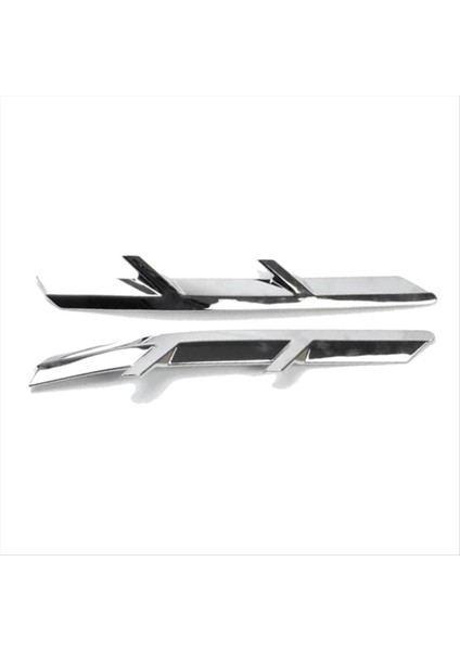 Yan Çamurluk Hava Havalandırma Kapağı Trim Köpekbalığı Gills Chevrolet Için Yan Havalandırma Sticker Corvette C7 2014-2019 Elektraplama Renk (Yurt Dışından) fiyatları