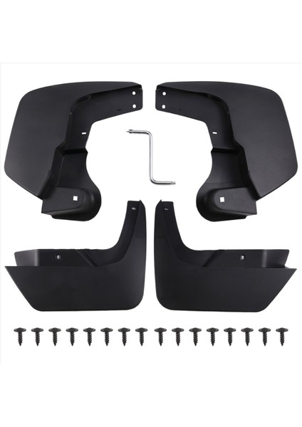 Renault Duster Hm 2018-2023 Mudflap Muhafızları Ön Arka Çamurluk Tekerlekleri Parlaması (Yurt Dışından) modelleri