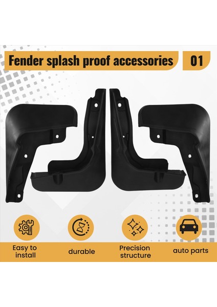 4pcs Toyota BZ4X 2022 Çamurluk Çamur Koruma Flep Splash Flaps Aksesuarları (Yurt Dışından) indirimleri