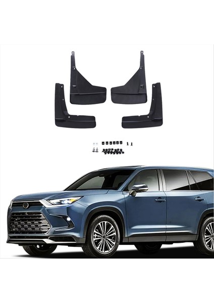 Toyota Grand Highlander 2024 2025 Aksesuarlar Ön Arka Çamurluk Kapağı Çamurluklar (Yurt Dışından) fiyatları