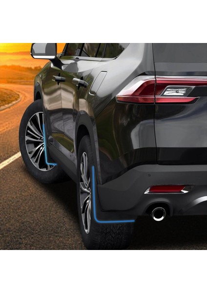 Toyota Grand Highlander 2024 2025 Aksesuarlar Ön Arka Çamurluk Kapağı Çamurluklar (Yurt Dışından) indirimleri