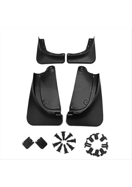 Araba Tesla Için Büyük Çamurluklar Model Y 2021-2023 Çamurluk Çamur Guard Flap Splash Flaps Çamur Flaps Aksesuarlar (Yurt Dışından)