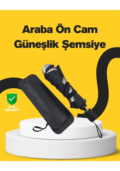 Pratik Ön Cam Güneşliği – Geniş Kapsama Alanı, Kolay Saklama