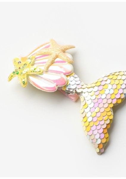 Sarı Pullu Deniz Kızı Kız Çocuk Klips Toka fırsatları