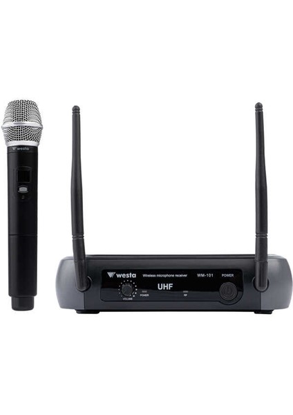 Westa WM-101H 1 Receıver 1 Handheld Mikrofon Seti