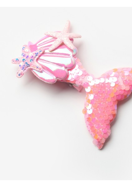 Pembe Pullu Deniz Kızı Kız Çocuk Klips Toka fırsatları