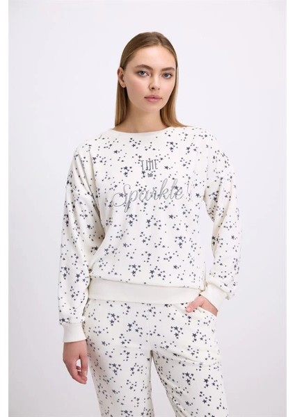 Özel Tasarım Kadın Uzun Kol Sweatshirt ve Pantolon Takım ( 11592 ) modelleri