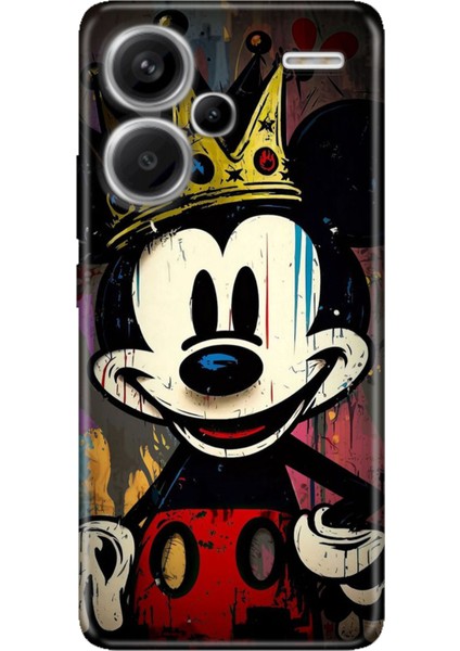 Xiaomi Redmi Note 13 Pro Plus 5g Kılıf Desenli Baskılı Tpu Rubber Kapak King-Mickey