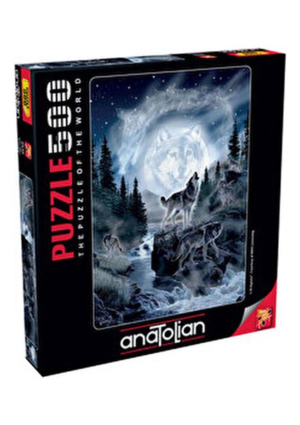 500 Parçalık Ayışığı 3636Puzzle - 301-500 Parça Zorluk Seviyesi, Kaliteli Materyal