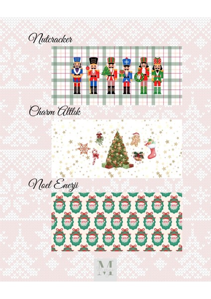 Christmas Yeni Yıl Yılbaşı Serisi - Beton ve Soya Hediye Seti 4 Parça | Flow Collection