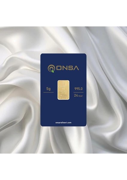 5 gr 24 Ayar Onsa Gram Altın