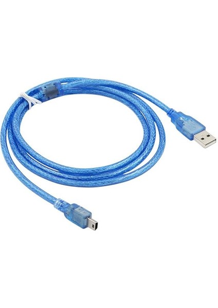 Ipod Şarj Aleti Kablosu 5 Pin Geniş 1.5 Metre Şeffaf