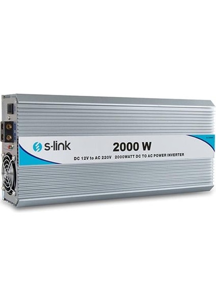 S-Link SL-2000W DC12V-AC230V 2000W Inverter