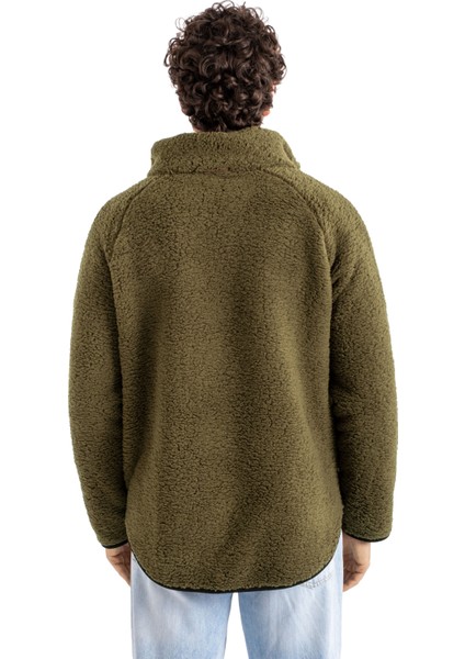 Boydan Fermuarlı Teddy Peluş Mont Erkek - C508 modelleri