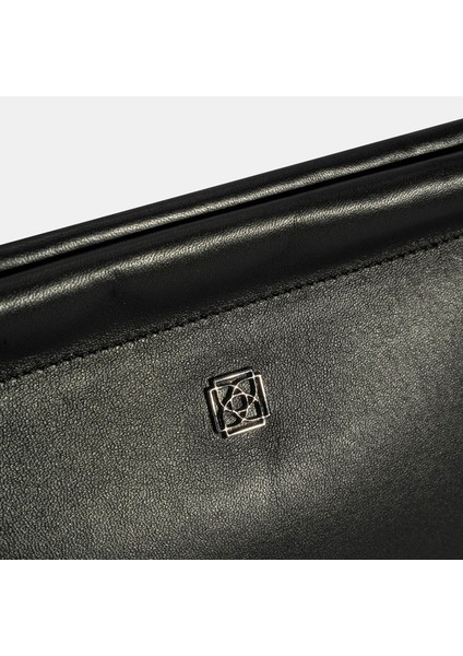 Kadın Siyah Deri Omuz Çantası fırsatları