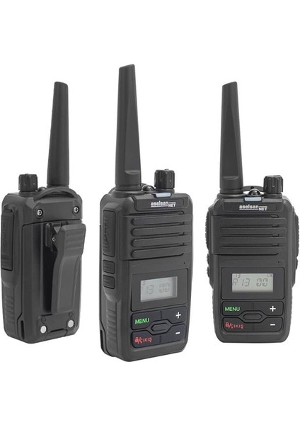 Aselsan A446T 16 Kanal 12 Km Menzil Ekranlı Tekli Set El Telsizi