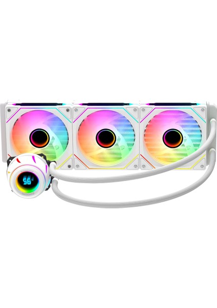 Blade 360W Argb 360MM Beyaz Işlemci Sıvı Soğutucu GB-LCS-BL360W