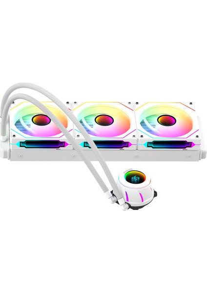Blade 360W Argb 360MM Beyaz Işlemci Sıvı Soğutucu GB-LCS-BL360W modelleri