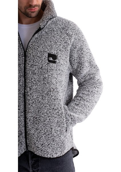 Boydan Fermuarlı Teddy Peluş Mont Erkek - C508 fiyatları