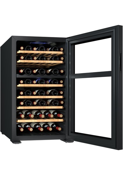 Çift Bölmeli Şarap Dolabı ve Soğutucu (52 Şişelik) fiyatları