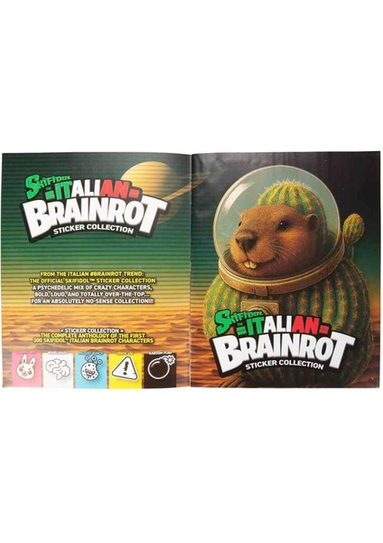 Italian Brainrot Çıkartma Albümü 29994 fiyatları