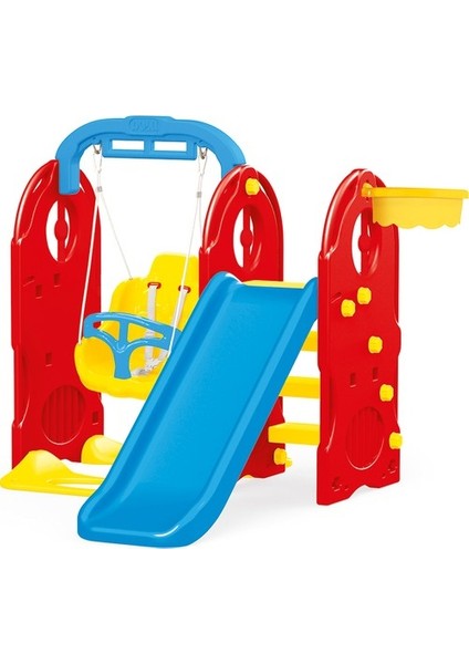 4 In 1 Oyun Parkı Eğlenceli Tasarım ile 123x156x170 cm Boyutunda modelleri