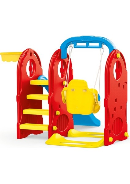 4 In 1 Oyun Parkı Eğlenceli Tasarım ile 123x156x170 cm Boyutunda fırsatları