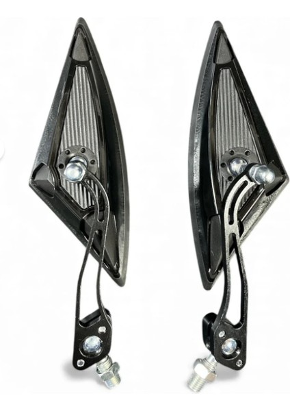 Cihadmotor Yarasa Üçgen Ayna Motosiklet Aynası Siyah (Tüm Motorlara Uyumlu Universal) (8mm ve 10MM) fiyatları