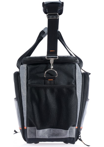 Orta Boy Ağır Hizmet Tipi Profesyonel Bez Alet ve Takım Çantası-Suya Dayanıklı ve Yüksek Mukavemetli