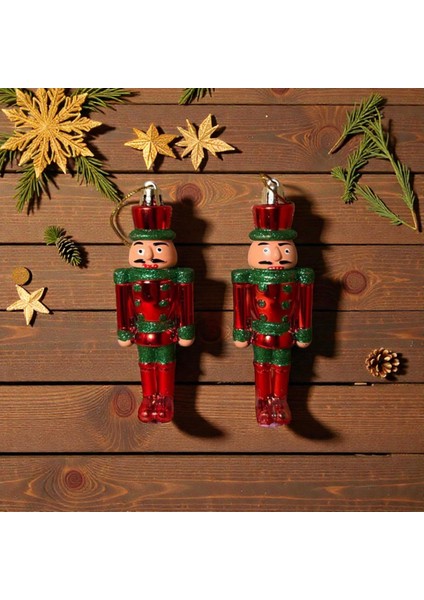 Yılbaşı Çam Ağacı Süsü Fındıkkıran Kurşun Asker 2'li fiyatları