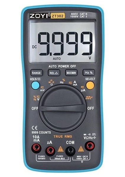 Zoyi ZT-302 Ölçü Aleti