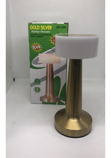 Dokunmatik LED Masa Lambası - 3 Renk Modlu