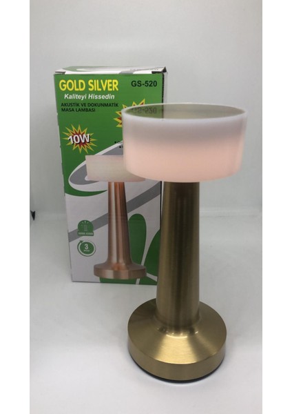 Dokunmatik LED Masa Lambası - 3 Renk Modlu modelleri