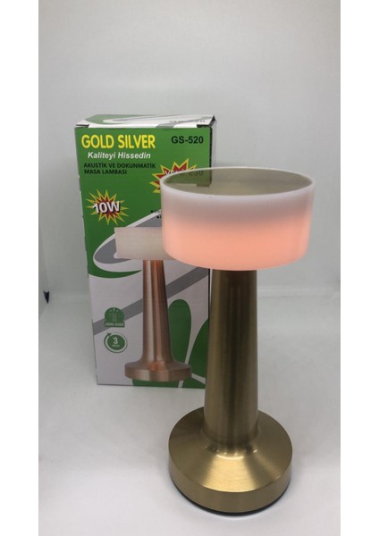 Dokunmatik LED Masa Lambası - 3 Renk Modlu fırsatları