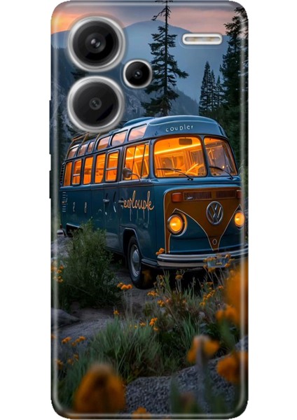 Xiaomi Redmi Note 13 Pro Plus 5g Kılıf Desenli Baskılı Tpu Rubber Kapak Yalnızlık Istiyorum