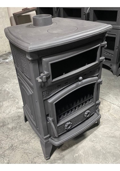 Sirius Mega Yk 156 kg Fırınlı Yan Kapaklı Pik Döküm Şömine Soba FS-013-YK fırsatları
