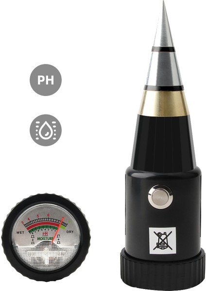 Elde Taşınabilir Toprak Nem Ph Ölçer Asitlik Nem Test Cihazı Metal Sensör Probu Pil Yok Higrometre Dikim Bahçe Aleti (Yurt Dışından) fiyatları