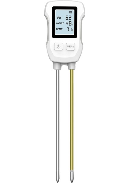 3'ü 1 Arada Toprak Nem Ölçer, Sıcaklık/toprak Nem/ph Ölçer Için Dijital Bitki Nem Ölçer, Toprak Test Ölçer (Yurt Dışından)