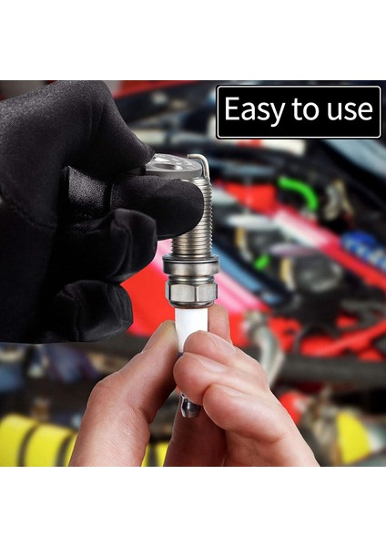 Buji Alanı Aracı Boşluk Ölçer - Teli Buji Alanı Ölçme Aracı, 0,020 Inç'ten 0,100 Inçe Ölçeklendirilmiş (Yurt Dışından) indirimleri