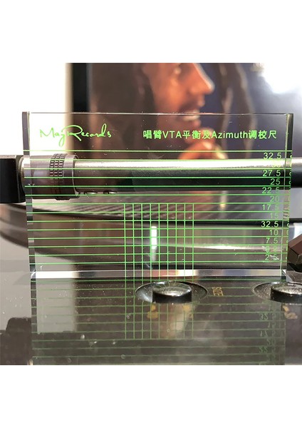 Mayrecords Ton Kolu Vta ve Kartuş Azimut Hizalama Cetveli Vinil Plak Çalar Ölçüm Kafa Kabuğu Hizalama Bloğu (Yurt Dışından) fırsatları