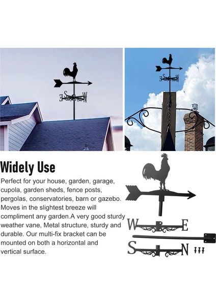 Hayvan Tavukları ile Rüzgar Gülü Bahçe Hissesi Rüzgar Gülü Rüzgar Yönü Göstergesi Horoz Horoz Süsleme Sanat Zanaat (Yurt Dışından) indirimleri
