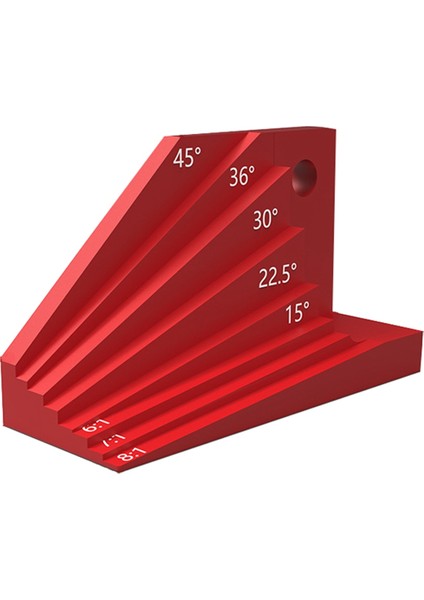 Marangoz Cetveli Açı Cetveli Çok Işlevli 30 Derece 45 Derece Isteğe Bağlı Açı Yardımcı Ölçer (Yurt Dışından)