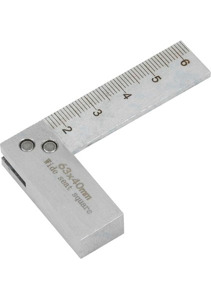 Makinist Kare Aleti 90 Derece Sağ Marangoz Ölçüm Aleti Dik Açı Cetvel L Tipi Geniş Tabanlı Kare Cetvel B (Yurt Dışından) indirimleri