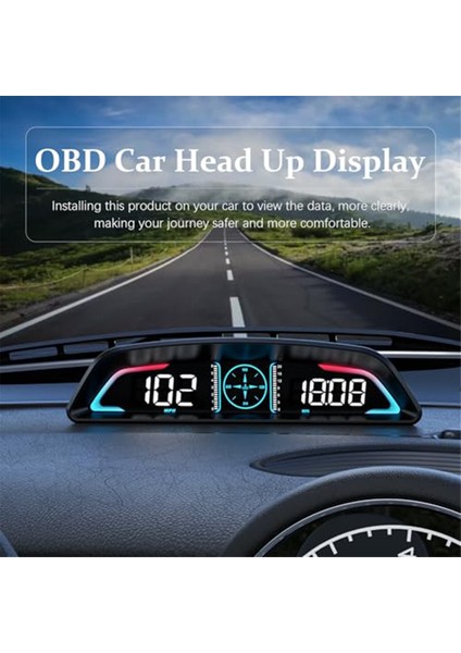 Arabalar Için Heads Up Display B3, Obd2 Gösterge Ekranı Hız, Yakıt Tüketimi, Yorgunluk Sürüş Uyarısı, Tüm Arabalar Için (Yurt Dışından) fiyatları
