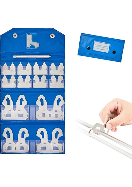 26 Adet Yarıçap Ölçme Seti Kesirli 1/64-1/2 Inç Tutuculu Mastar, Yarıçap Ölçme Aracı (Yurt Dışından) fiyatları